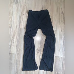 Pacsun black flare split pants